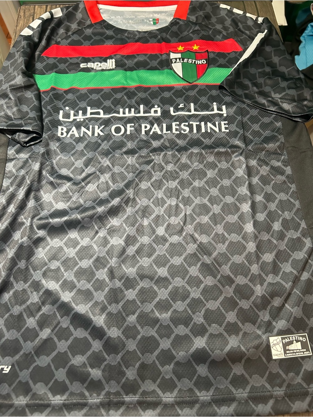 Capelli brand CHILE CLUB DEPORTIVO PALESTINO PALESTINE JERSEY M,L,XL,2XL New